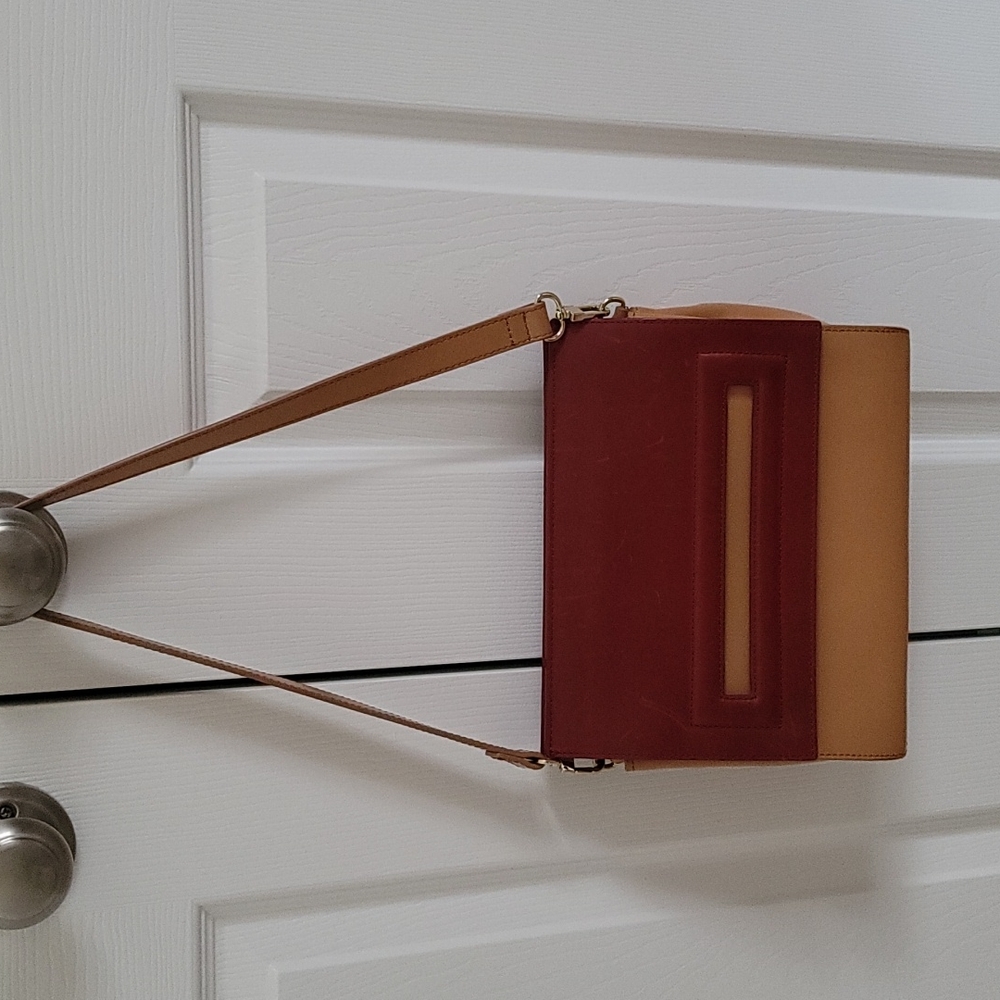 Brooks Brothers leather shoulder bag